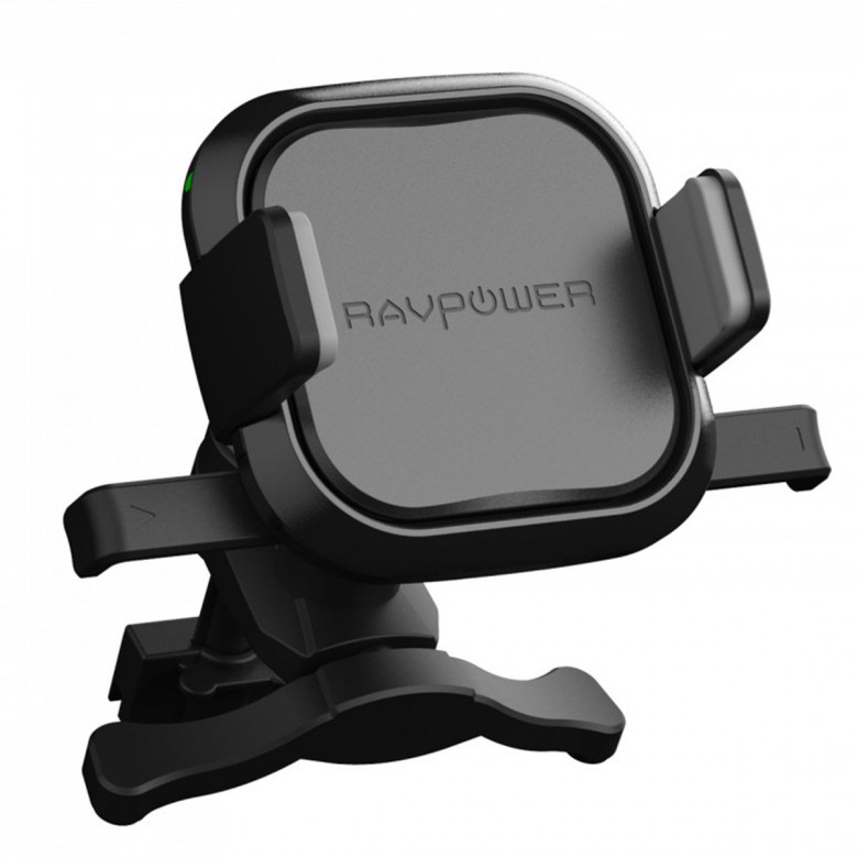 Sạc không dây kèm giữ điện thoại chính hãng RAVPower RP-SH008